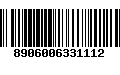 Código de Barras 8906006331112