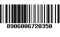 Código de Barras 8906006720350