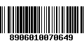 Código de Barras 8906010070649