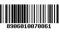 Código de Barras 8906010070861