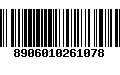 Código de Barras 8906010261078