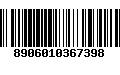 Código de Barras 8906010367398