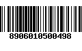 Código de Barras 8906010500498