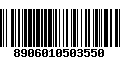 Código de Barras 8906010503550