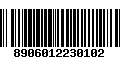 Código de Barras 8906012230102