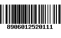 Código de Barras 8906012520111