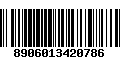 Código de Barras 8906013420786