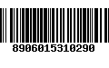 Código de Barras 8906015310290