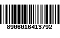 Código de Barras 8906016413792