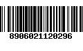 Código de Barras 8906021120296