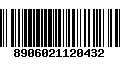 Código de Barras 8906021120432