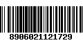 Código de Barras 8906021121729