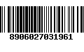 Código de Barras 8906027031961