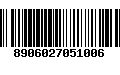 Código de Barras 8906027051006