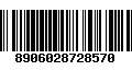 Código de Barras 8906028728570