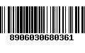 Código de Barras 8906030680361