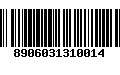 Código de Barras 8906031310014