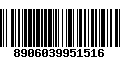 Código de Barras 8906039951516