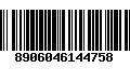 Código de Barras 8906046144758