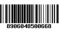 Código de Barras 8906048500668