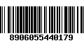 Código de Barras 8906055440179