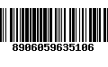 Código de Barras 8906059635106