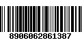 Código de Barras 8906062861387