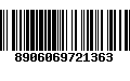 Código de Barras 8906069721363