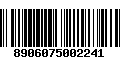 Código de Barras 8906075002241