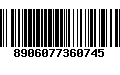 Código de Barras 8906077360745