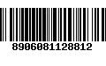 Código de Barras 8906081128812