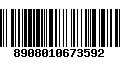 Código de Barras 8908010673592