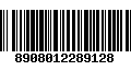 Código de Barras 8908012289128