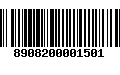 Código de Barras 8908200001501