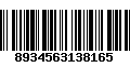 Código de Barras 8934563138165