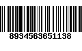 Código de Barras 8934563651138