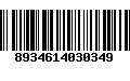 Código de Barras 8934614030349
