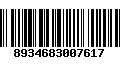 Código de Barras 8934683007617