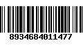 Código de Barras 8934684011477