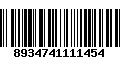 Código de Barras 8934741111454