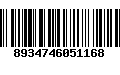 Código de Barras 8934746051168