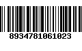 Código de Barras 8934781061023