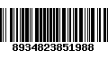 Código de Barras 8934823851988