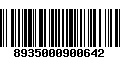 Código de Barras 8935000900642