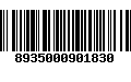 Código de Barras 8935000901830