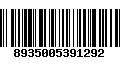 Código de Barras 8935005391292