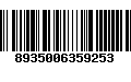 Código de Barras 8935006359253