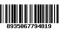 Código de Barras 8935067794819