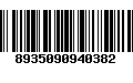 Código de Barras 8935090940382