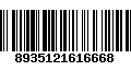 Código de Barras 8935121616668